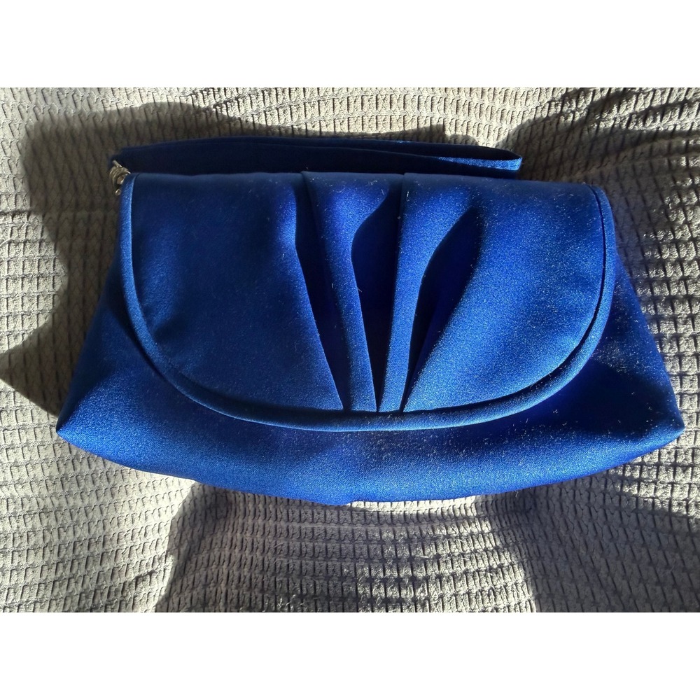 Vintage Cobalt Blue Evening Bag